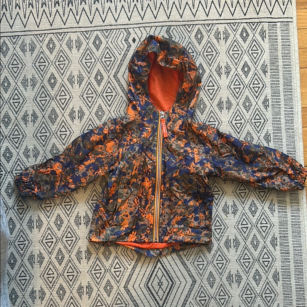 L.L.Bean Kids' Camo Rain Jacket